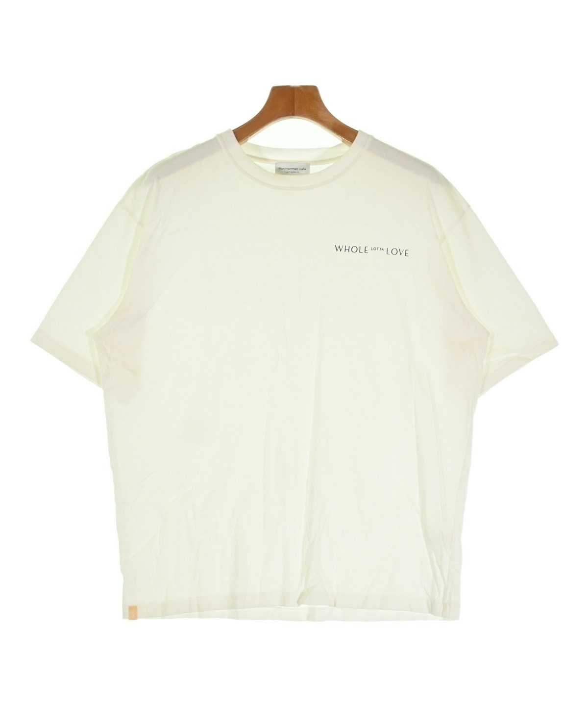 WORKERS(ワーカーズ) Lサイズ　ロンハーマン 長袖Tシャツ ホワイト broader 2PLY ロングスリーブ Tシャツ Sleeve Long T トップス