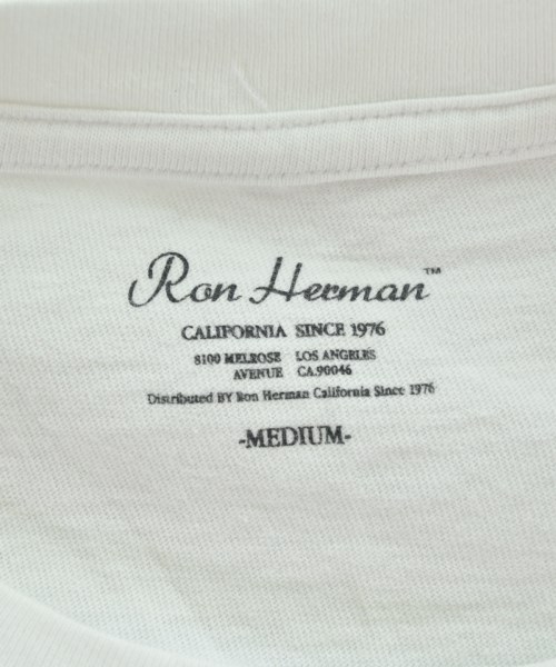 Ron Herman California（ロンハーマンカリフォルニア）Tシャツ・カットソー 白 サイズ:M メンズ/2200690316018