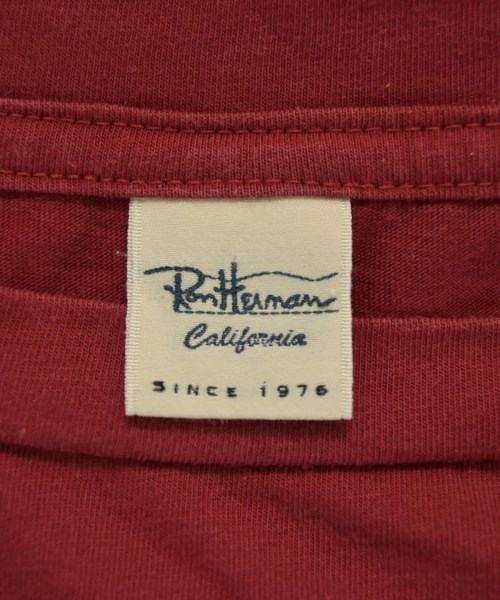Ron Herman California（ロンハーマンカリフォルニア）Tシャツ・カットソー 赤 サイズ:XS メンズ/2200693184096