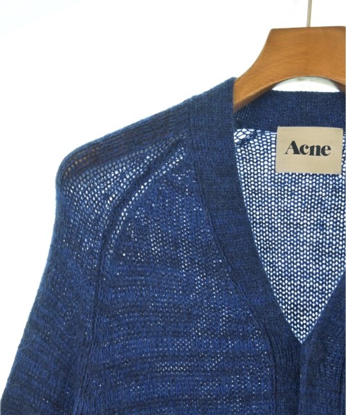 Acne（アクネ）カーディガン 青 サイズ:XS メンズ/2200623323120