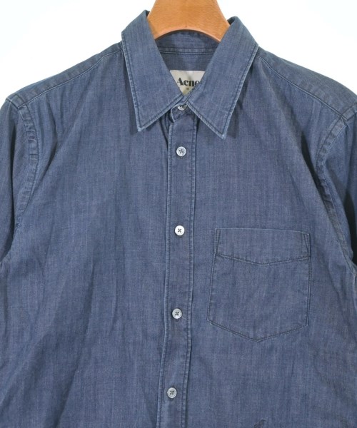 Acne（アクネ）カジュアルシャツ 紺 サイズ:48(S位) メンズ/2200532293088