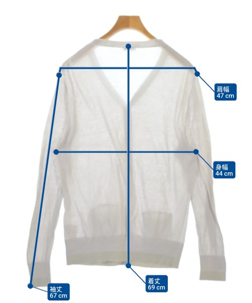 Acne（アクネ）カーディガン グレー サイズ:XS メンズ/2200673151025