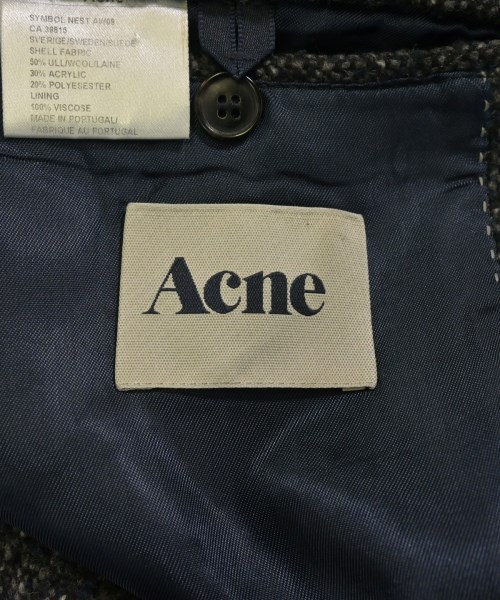 Acne（アクネ）チェスターコート グレー サイズ:46(M位) メンズ/2200722758014