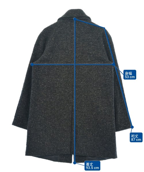 Acne（アクネ）チェスターコート グレー サイズ:46(M位) メンズ/2200722758014
