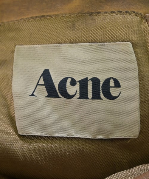 Acne（アクネ）ライダース ベージュ サイズ:46(M位) メンズ/2200682837170