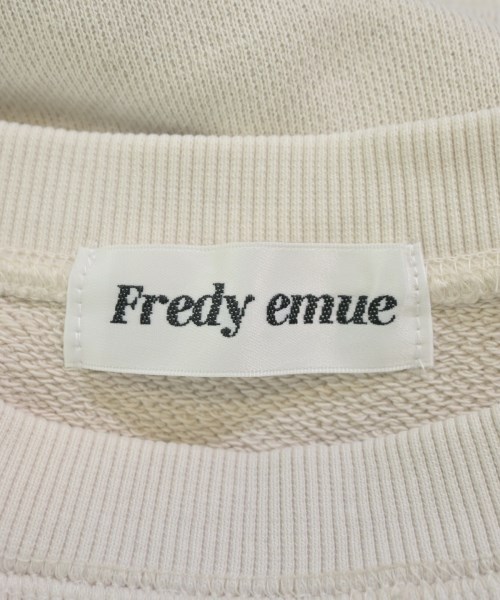 fredy emue（フレディエミュ）スウェット 白 サイズ:38(M位) レディース/2200634684029