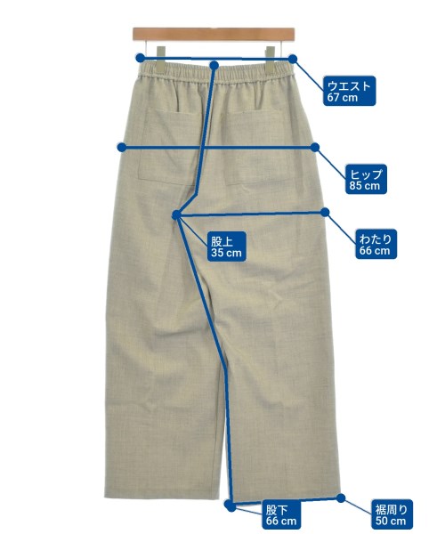 fredy emue（フレディエミュ）スラックス グレー サイズ:38(M位) レディース/2200632821037