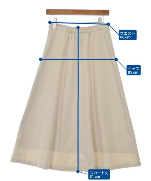 fredy emue（フレディエミュ）ロング・マキシ丈スカート ベージュ サイズ:38(M位) レディース/2200632821044