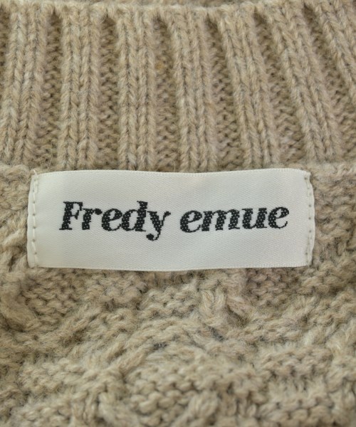 fredy emue（フレディエミュ）ニット・セーター ベージュ サイズ:38(M位) レディース/2200622041391