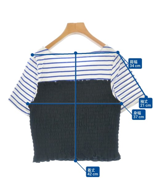 fredy emue（フレディエミュ）Tシャツ・カットソー 黒 サイズ:38(M位) レディース/2200622253039