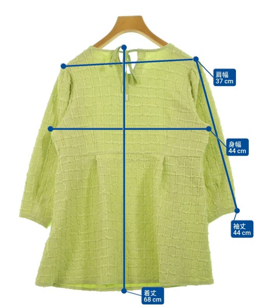 fredy emue（フレディエミュ）ブラウス 緑 サイズ:38(M位) レディース/2200633094010