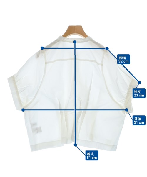 fredy emue（フレディエミュ）カジュアルシャツ 白 サイズ:38(M位) レディース/2200625140077