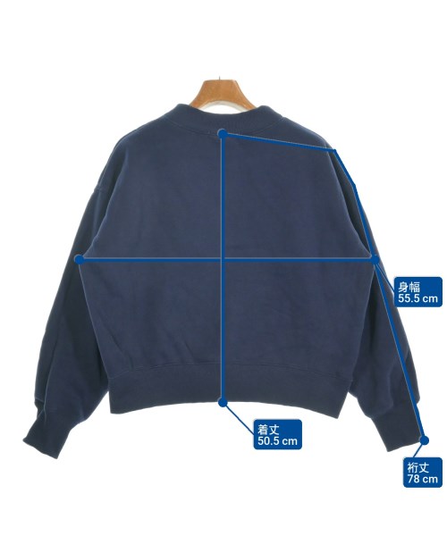 fredy emue（フレディエミュ）スウェット 紺 サイズ:38(M位) レディース/2200626719050