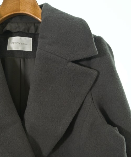 fredy emue（フレディエミュ）チェスターコート グレー サイズ:38(M位) レディース/2200635294012
