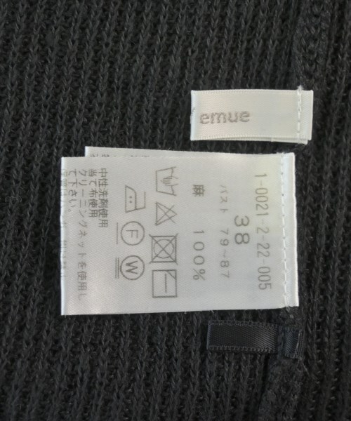 fredy emue（フレディエミュ）ニット・セーター 黒 サイズ:38(M位) レディース/2200622175058