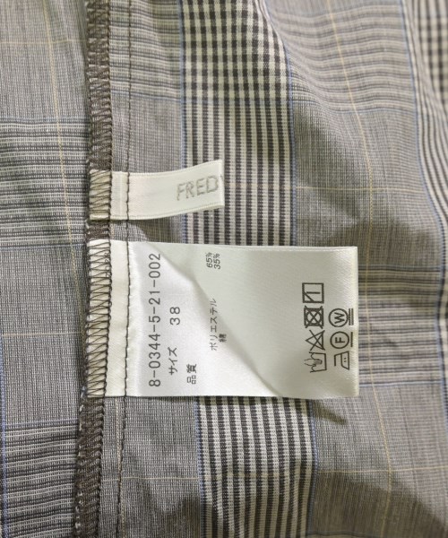 fredy emue（フレディエミュ）カジュアルシャツ グレー サイズ:38(M位) レディース/2200613463232