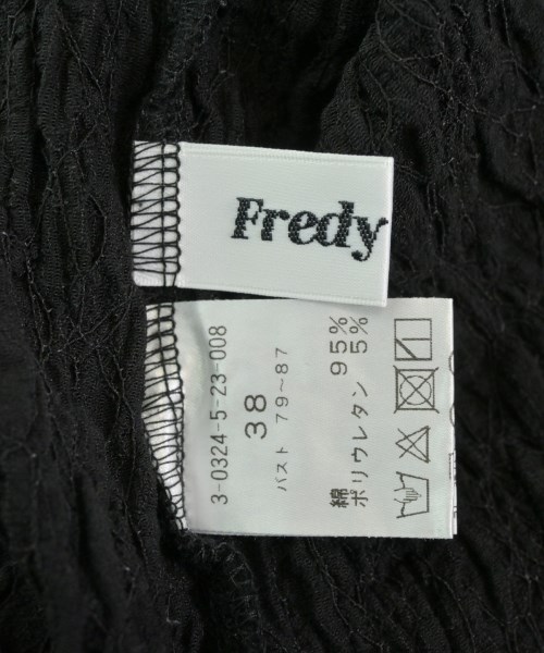fredy emue（フレディエミュ）ブラウス 黒 サイズ:38(M位) レディース/2200621584073
