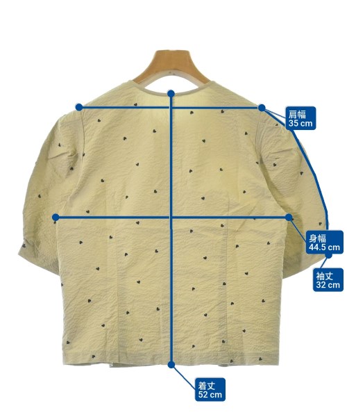 fredy emue（フレディエミュ）ブラウス ベージュ サイズ:38(M位) レディース/2200616583135