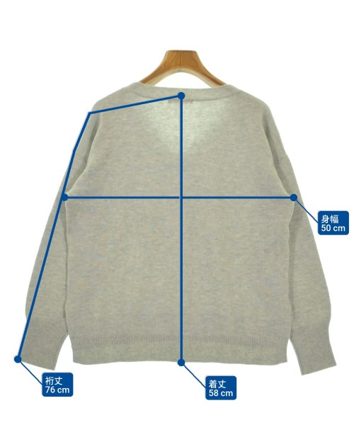 fredy emue（フレディエミュ）ニット・セーター グレー サイズ:38(M位) レディース/2200616216163