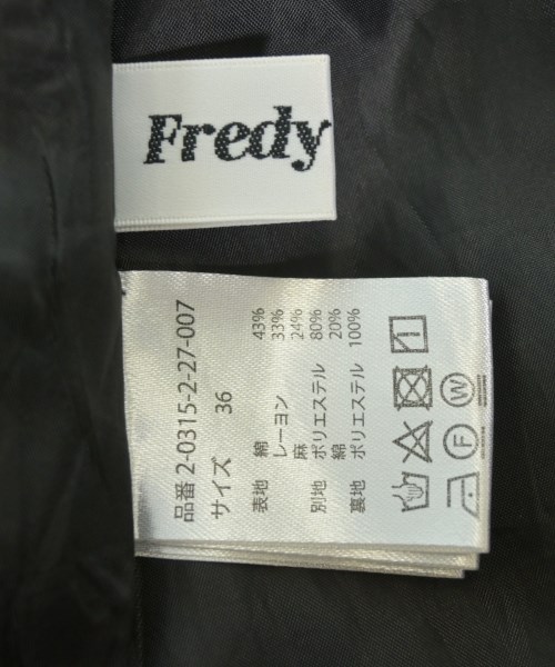 fredy emue（フレディエミュ）ワンピース 黒 サイズ:36(S位) レディース/2200607004069