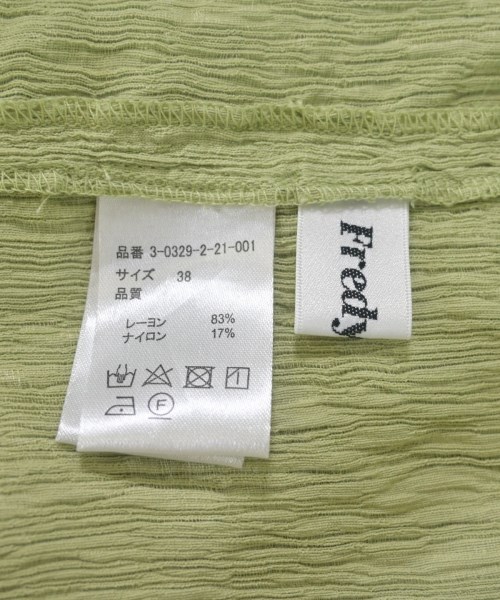 fredy emue（フレディエミュ）ブラウス 緑 サイズ:38(M位) レディース/2200614372090