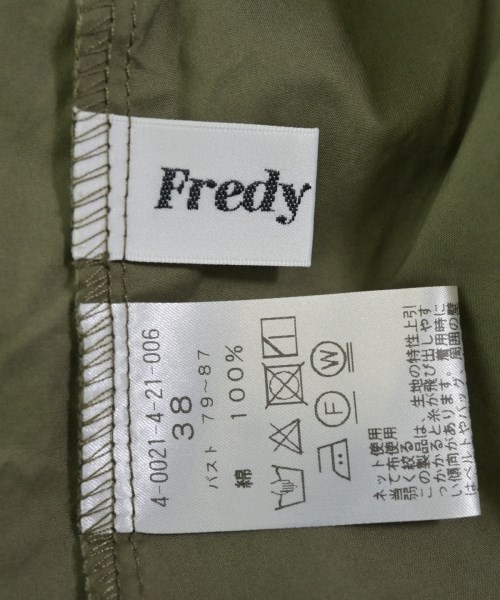fredy emue（フレディエミュ）ブラウス カーキ サイズ:38(M位) レディース/2200614536102