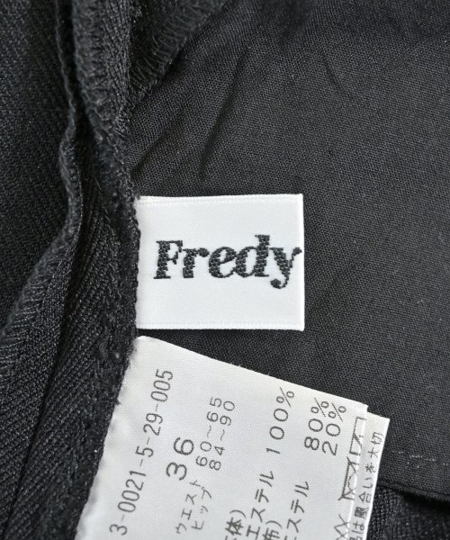 fredy emue（フレディエミュ）スラックス 黒 サイズ:36(S位) レディース/2200673825070