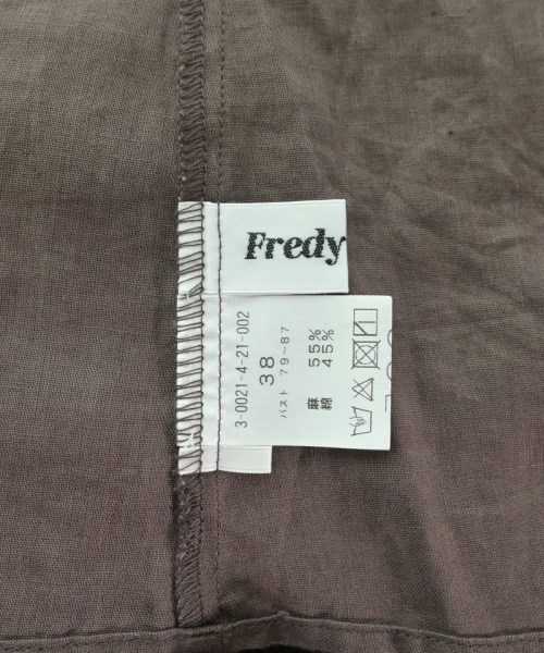 fredy emue（フレディエミュ）ブラウス 茶 サイズ:38(M位) レディース/2200671332075