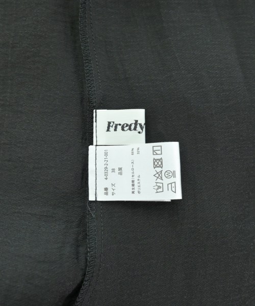 fredy emue（フレディエミュ）ブラウス 黒 サイズ:38(M位) レディース/2200672569067