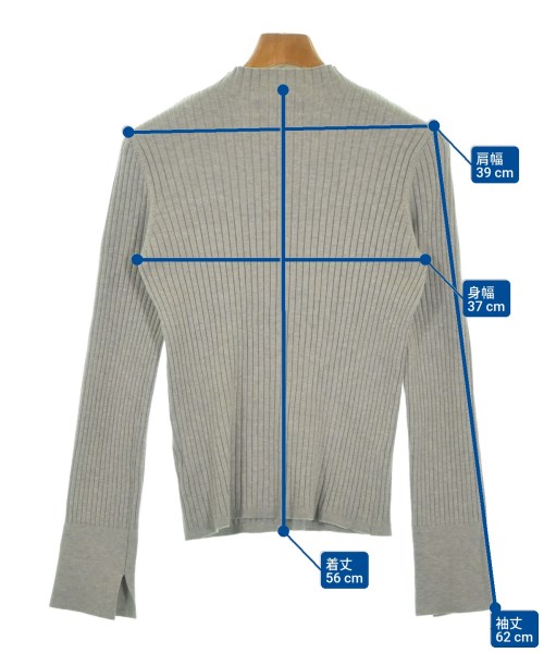 fredy emue（フレディエミュ）ニット・セーター グレー サイズ:38(M位) レディース/2200671821029