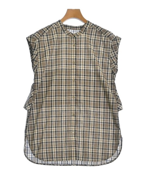 fredy emue(フレディエミュ)カジュアルシャツ 茶 サイズ:38(M位)/2200674946125