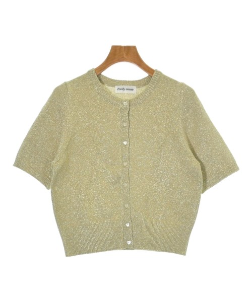 fredy emue(フレディエミュ)カーディガン ゴールド サイズ:38(M位)/2200676069044
