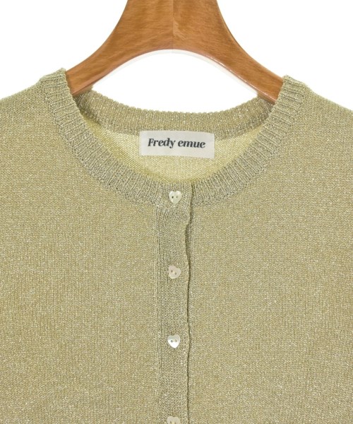 fredy emue（フレディエミュ）カーディガン ゴールド サイズ:38(M位) レディース/2200676069044