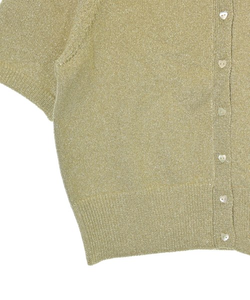 fredy emue（フレディエミュ）カーディガン ゴールド サイズ:38(M位) レディース/2200676069044