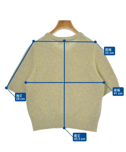 fredy emue（フレディエミュ）カーディガン ゴールド サイズ:38(M位) レディース/2200676069044