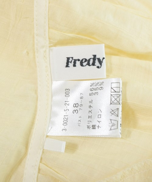 fredy emue（フレディエミュ）ブラウス 黄 サイズ:38(M位) レディース/2200677065274
