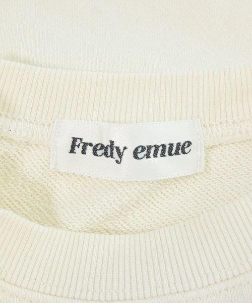 fredy emue（フレディエミュ）スウェット 白 サイズ:38(M位) レディース/2200694311132
