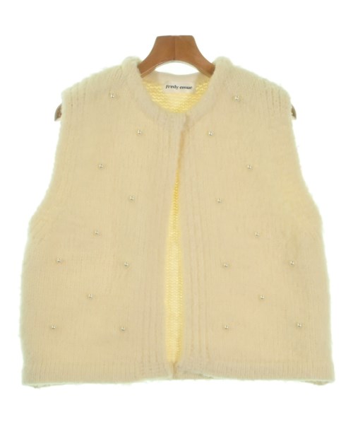 fredy emue(フレディエミュ)ベスト 白 サイズ:38(M位)/2200655695028