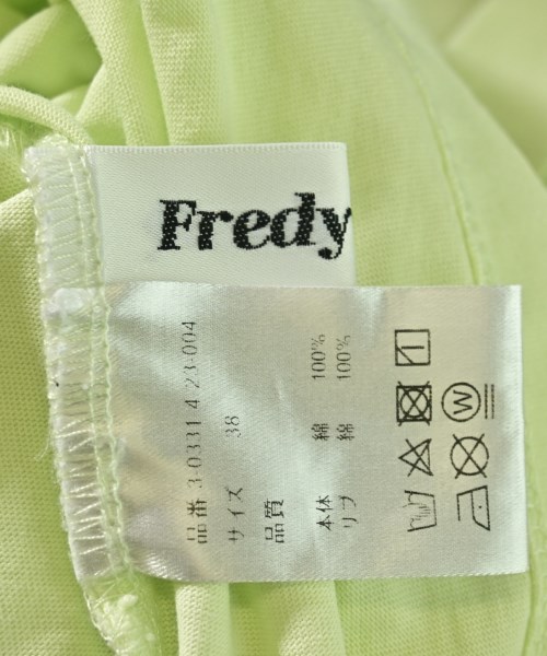 fredy emue（フレディエミュ）Tシャツ・カットソー 緑 サイズ:38(M位) レディース/2200709157014