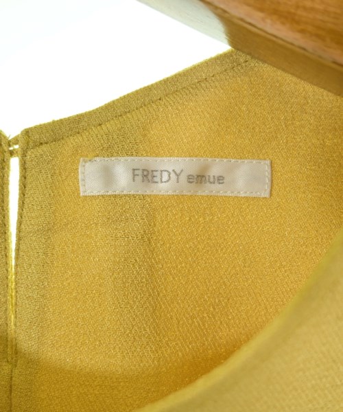 fredy emue（フレディエミュ）ブラウス 黄 サイズ:36(S位) レディース/2200708615096