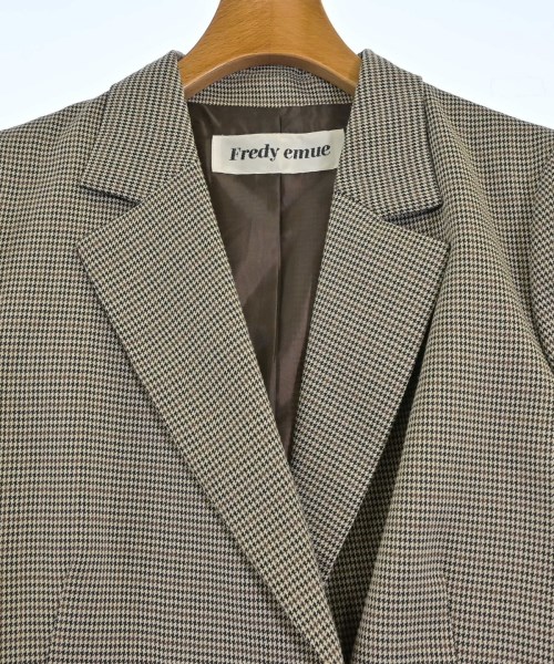 fredy emue（フレディエミュ）テーラードジャケット 茶 サイズ:38(M位) レディース/2200711410046