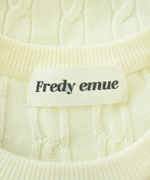 fredy emue（フレディエミュ）ニット・セーター 白 サイズ:38(M位) レディース/2200718103033