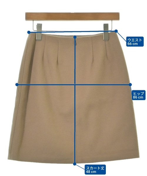fredy emue（フレディエミュ）ひざ丈スカート ベージュ サイズ:38(M位) レディース/2200635094032