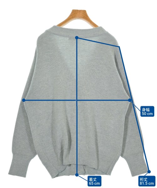 fredy emue（フレディエミュ）カーディガン グレー サイズ:38(M位) レディース/2200628438096