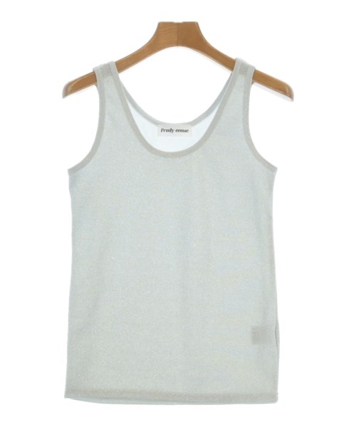 fredy emue(フレディエミュ)タンクトップ シルバー サイズ:38(M位)/2200628438102