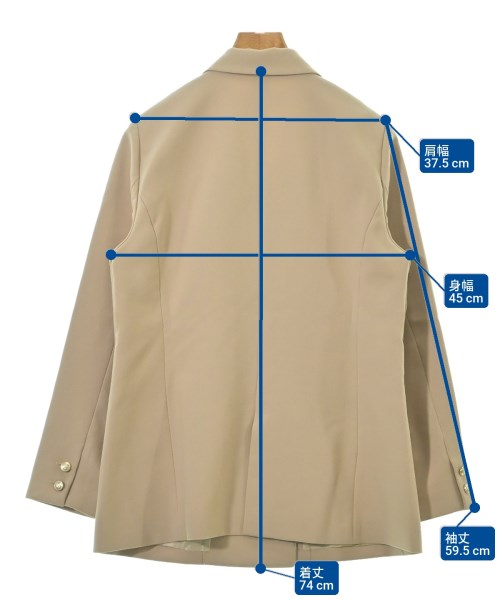 fredy emue（フレディエミュ）ジャケット ベージュ サイズ:38(M位) レディース/2200635397041