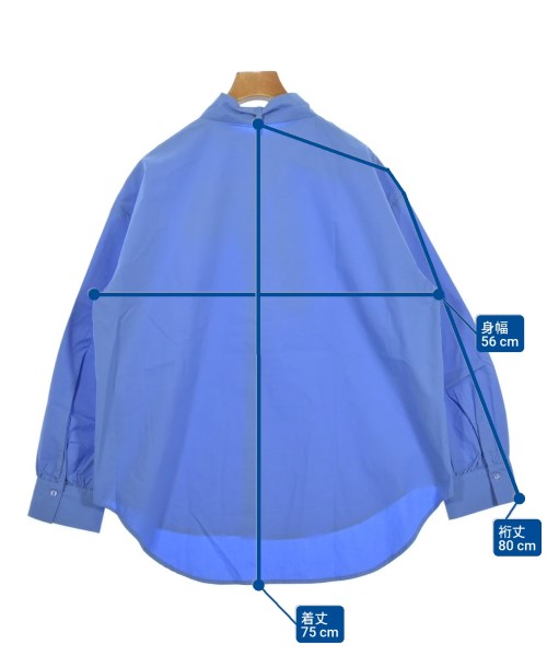 fredy emue（フレディエミュ）カジュアルシャツ 青 サイズ:38(M位) レディース/2200635397249