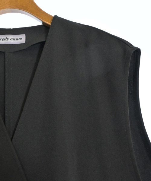 fredy emue（フレディエミュ）ベスト 黒 サイズ:38(M位) レディース/2200639475011