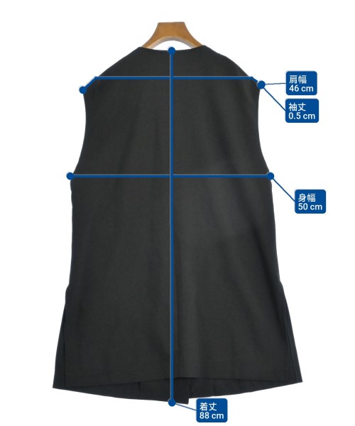 fredy emue（フレディエミュ）ベスト 黒 サイズ:38(M位) レディース/2200639475011