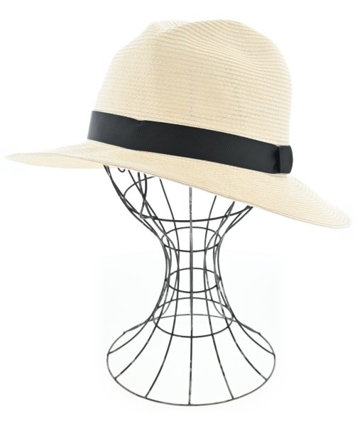 fredy emue(フレディエミュ)ストローハット 白 サイズ:-/2200640357221